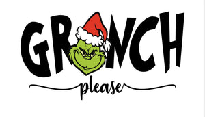 GRINCH PLEASE APPAREL