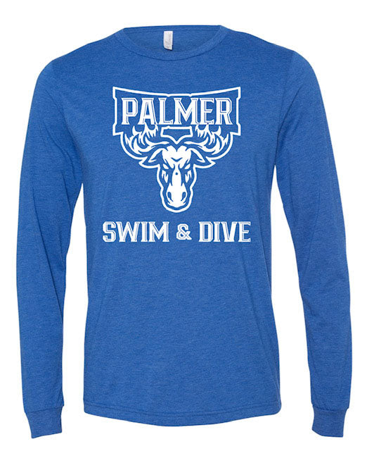 2021 PHS SWIM LONG SLEEVE T-SHIRT ROYAL