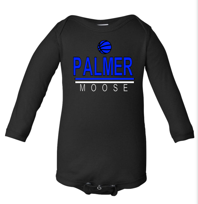 PHS BASKETBALL LONG SLEEVE ONESIE