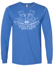 Load image into Gallery viewer, PHS SWIM LONG SLEEVE WITH WHITE LOGO