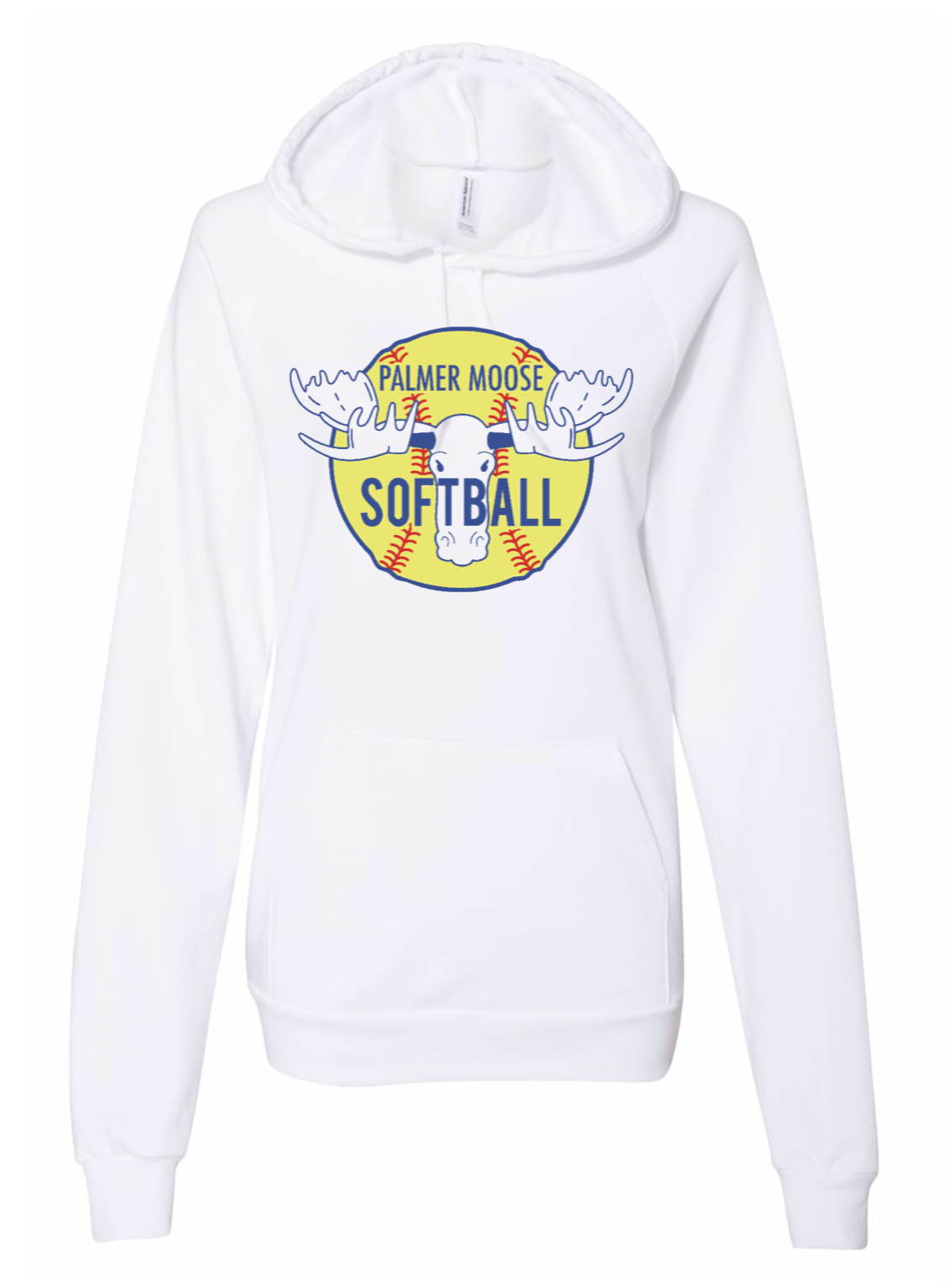 Palmer High Softball Hoodie Foxy Bear Designs
