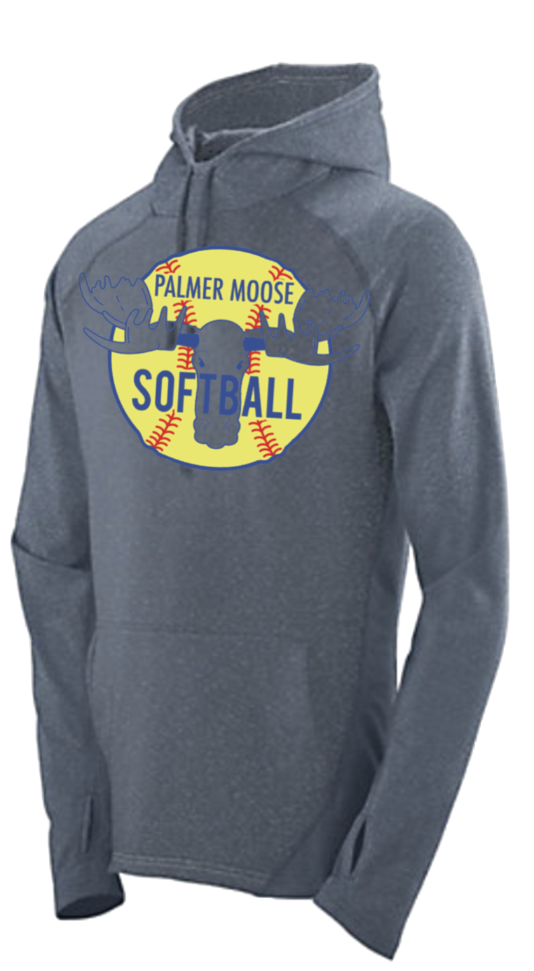 Palmer Moose Softball Performance Hoodie