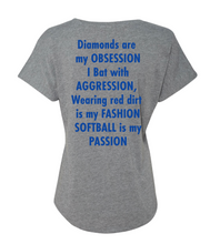 Load image into Gallery viewer, PHS Softball Women&#39;s Tee