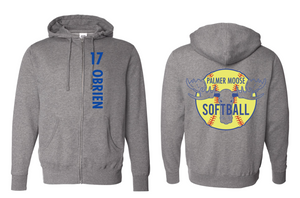 PHS Softball Full Zip Hoodie