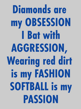 Load image into Gallery viewer, PHS Softball Full Zip Hoodie