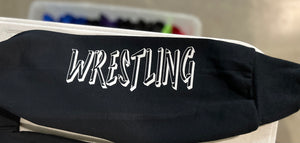 ADD WRESTLING TO DOWN SLEEVE OR DOWN LEG