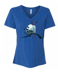 Alaska Hiking Women’s V-Neck