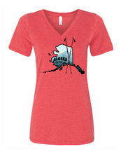 Load image into Gallery viewer, Alaska Hiking Women’s V-Neck