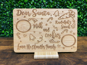 Santa Cookie Board