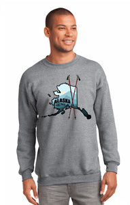 Alaska Hiking Crew Sweatshirt