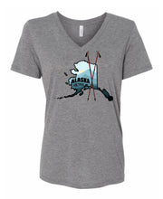 Load image into Gallery viewer, Alaska Hiking Women’s V-Neck