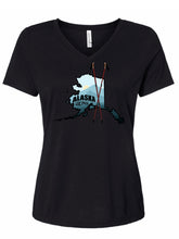 Load image into Gallery viewer, Alaska Hiking Women’s V-Neck